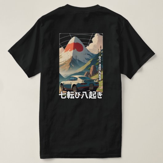 Fuji spirit tシャツ (デザイン裏面)