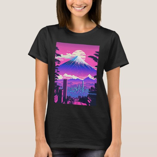 Fujisan Landscape Tokyo Tシャツ (正面)