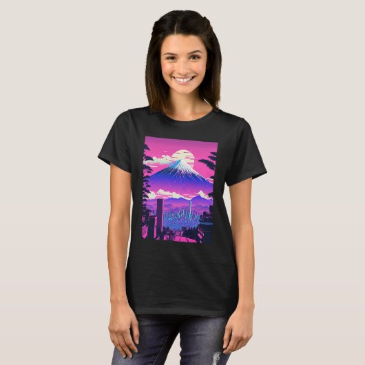 Fujisan Landscape Tokyo Tシャツ (正面フル)