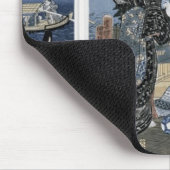 Fukagawa上の秋の月 マウスパッド (コーナー)