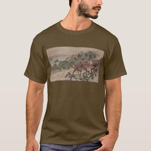 Fūkeiga - Ando Hiroshige Tシャツ (正面)
