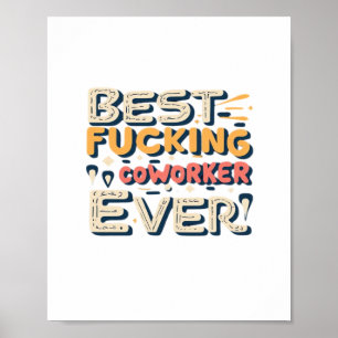 Fuking最高の Co-worker Ever、Co-worker Giftクラシック ポスター