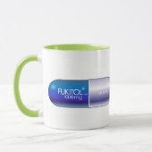 Fukitolのおもしろいなプロザックのマグ マグカップ (左)