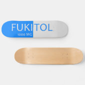 Fukitolの丸薬スケートボード スケートボード (横)