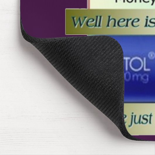 Fukitolの仕事は、心配を働かせるに吸いません、 マウスパッド (コーナー)