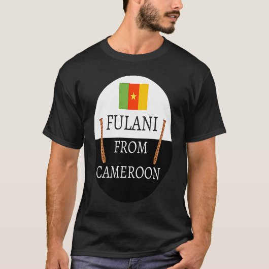 Fulani From Cameroon  Culture Islam Fulbe Fula Tシャツ (正面)