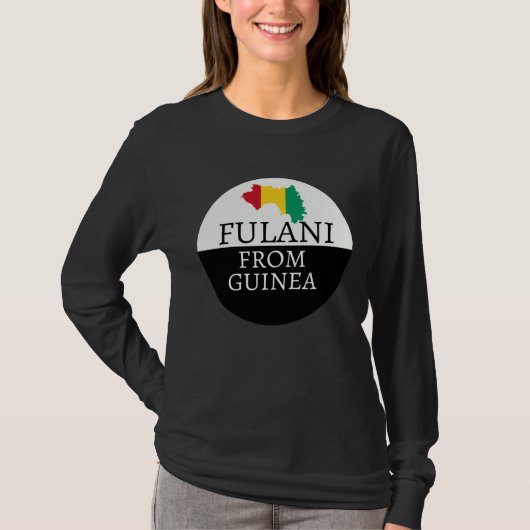 Fulani From Guinea Muslim Ancestry Initiation DNA Tシャツ (正面)