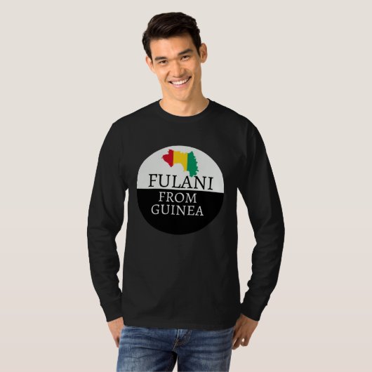 Fulani From Guinea Muslim Ancestry Initiation DNA Tシャツ (正面フル)