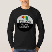 Fulani From Guinea Muslim Ancestry Initiation DNA Tシャツ (正面)