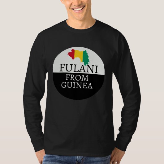 Fulani From Guinea Muslim Ancestry Initiation DNA Tシャツ (正面)