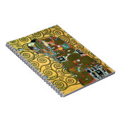 Fulfillment aka The Embrace by Gustav Klimt ノートブック (右側)