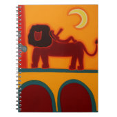 Fulhamのブロードウェイ2008年からのライオン ノートブック (正面)