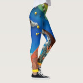 full color 3D レギンス (右)