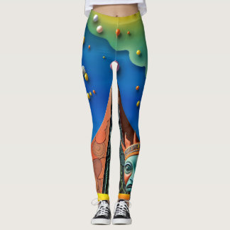 full color 3D レギンス