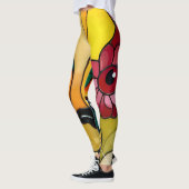 full color 3D レギンス (左)