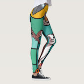 full color 3D レギンス (右)
