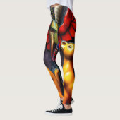 full color 3D レギンス (左)