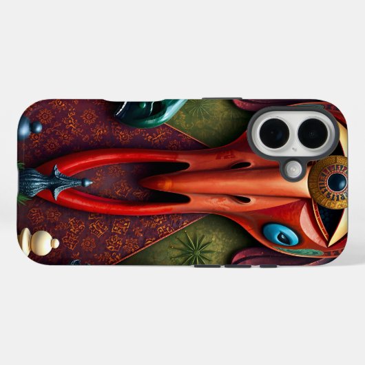 full color 3D Case-Mate iPhoneケース (裏面 (横))