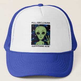 Full Disclosure Honing NowエイリアンとUFO キャップ