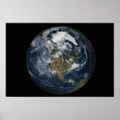 Full Earth showing North America 3 ポスター (正面)