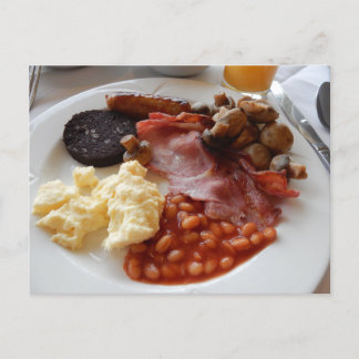 Full English breakfast ポストカード