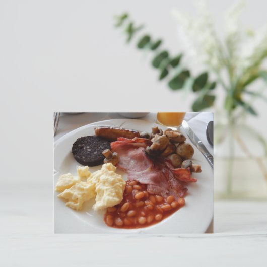 Full English breakfast ポストカード (スタンド正面)