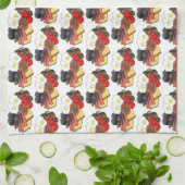 Full English Breakfast UK British Food Cuisine キッチンタオル (折り畳み)