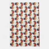 Full English Breakfast UK British Food Cuisine キッチンタオル (縦)