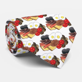 Full English Breakfast UK British Food Cuisine ネクタイ