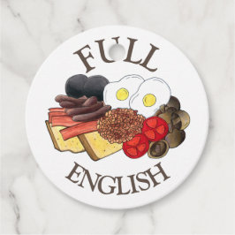 Full English Breakfast UK British Food Cuisine フェイバータグ