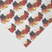 Full English Breakfast UK British Food Cuisine 薄葉紙 (詳細)