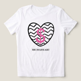 FULL HEART ホワイトオニキス RICH@HEART グラフィック ウィメンズ トライブレンドＴシャツ