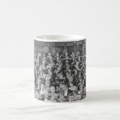 FULL HOUSE観客,ヴィンテージ,劇場,群衆,人 コーヒーマグカップ (中央)