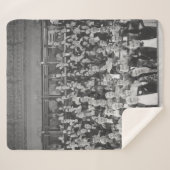 FULL HOUSE観客，ヴィンテージ，劇場，群衆，人 シェルパブランケット (正面(横))