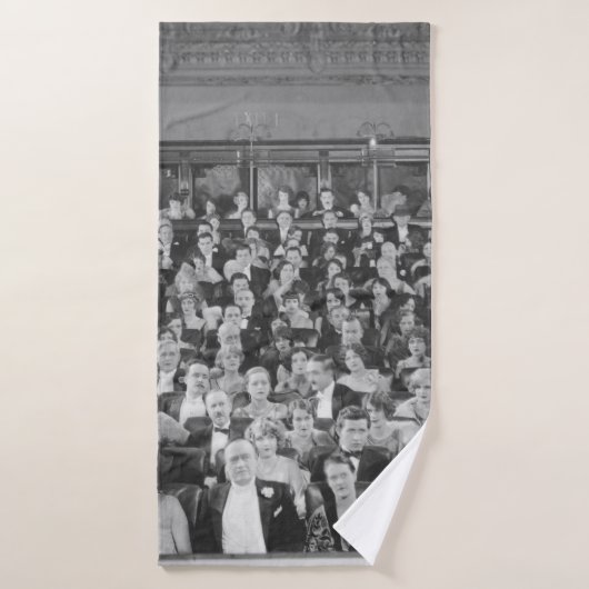 FULL HOUSE観客，ヴィンテージ，劇場，群衆，人 バスタオル (バスタオル)