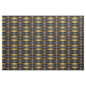 Full Liquid Gold Swirl Pattern Designer Home Fabri ファブリック (ヤード)