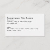 Full Lotus （悟った） /夜空 名刺 (裏面)