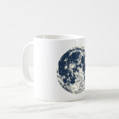 Full Moon コーヒーマグカップ (正面左)