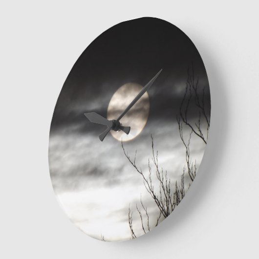 full moon ラージ壁時計 (傾斜)