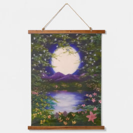 Full Moon 吊り下げ型タペストリー