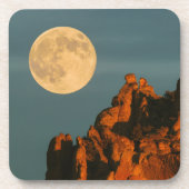 Full Moon | 玄武岩の断崖 スミス・ロック州立公園 コースター (正面)