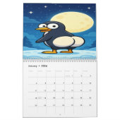 Full Moon Animals 2026 Funny Wall Calendar カレンダー (1月 2026)