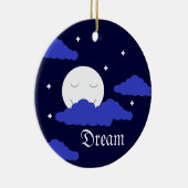 Full Moon at Midnight & Stars: セラミックオーナメント (右)