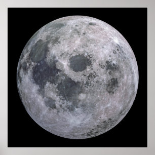 FULL MOON Custom Wall Art Matte Poster ポスター