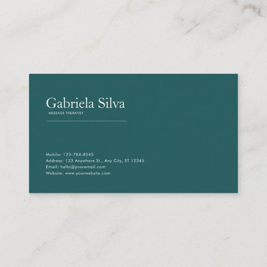 Full Moon Garden and Fairy Tale Castle Night 名刺 (裏面)