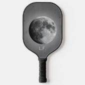 Full Moon Graphic Personalized Pickleball Paddle ピックルボールラケット (正面)