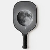 Full Moon Graphic Personalized Pickleball Paddle ピックルボールラケット (裏面)