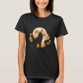 Full Moon Howling Wolf Wolves   3 Tシャツ (正面)