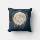 Full Moon In a Basketball Net クッション (正面)