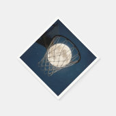 Full Moon In a Basketball Net スタンダードカクテルナプキン (角)